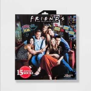 15 days of socks friends advent calendar 🎁